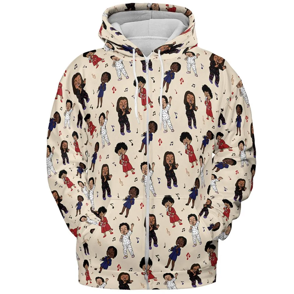 All-over Print Hoodie - TN1S829S -  - 3