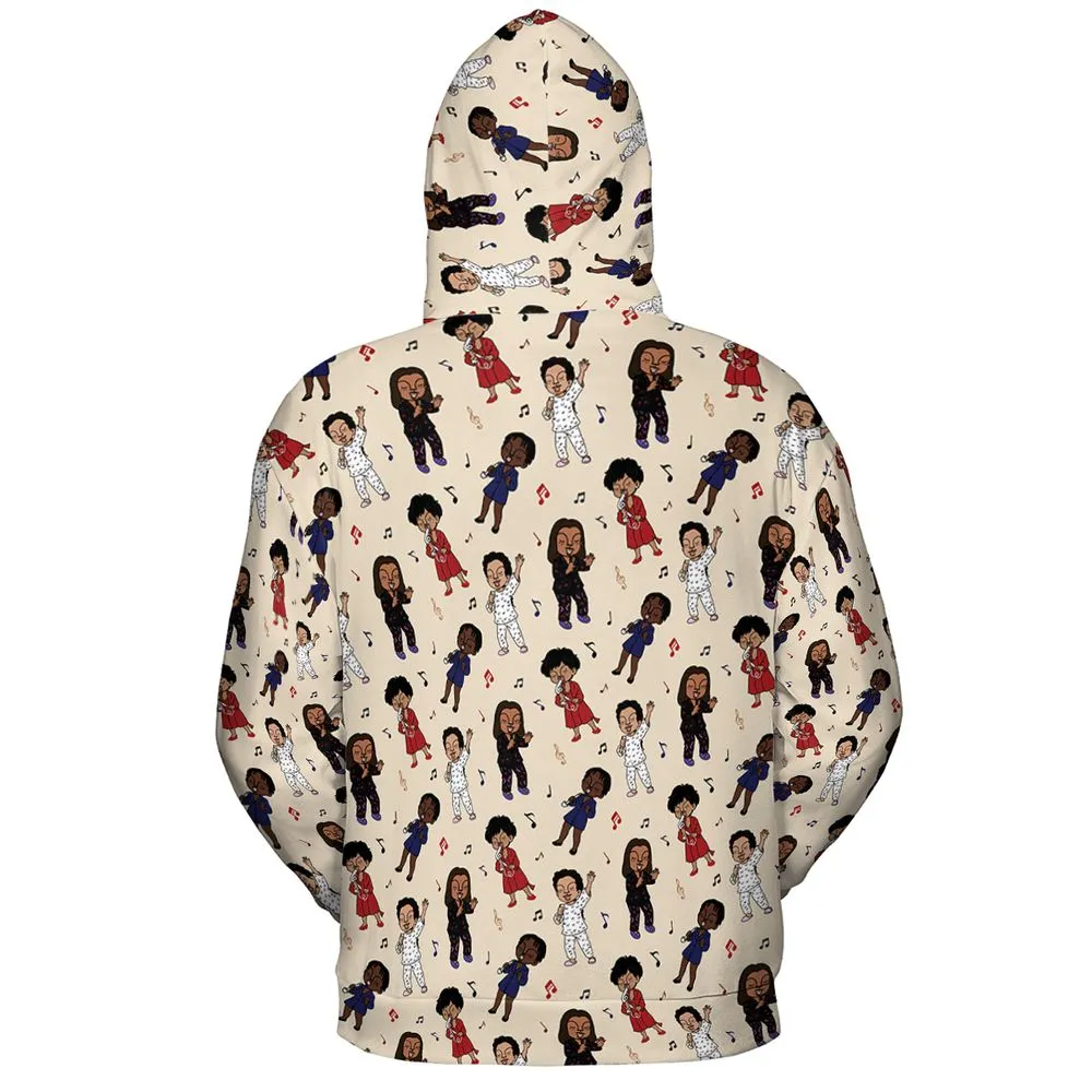 All-over Print Hoodie - TN1S829S -  - 4