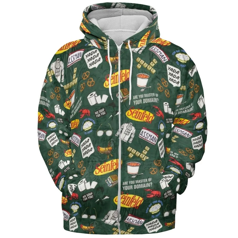 All-over Print Hoodie - 9XSWF6LZ -  - 3
