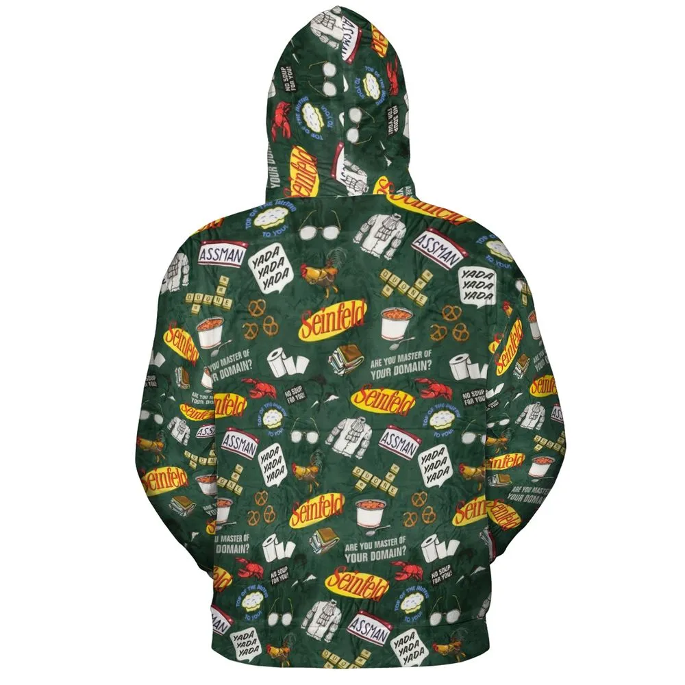 All-over Print Hoodie - 9XSWF6LZ -  - 4