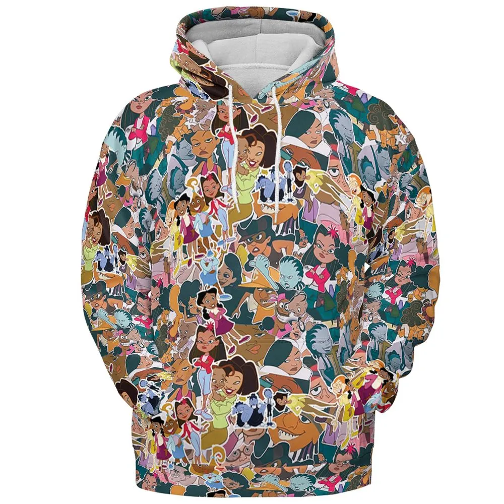 All-over Print Hoodie - T3GBD1KD -  - 2