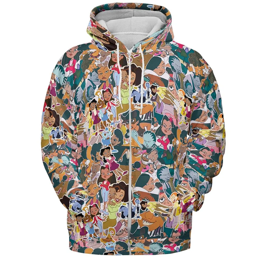 All-over Print Hoodie - T3GBD1KD -  - 3