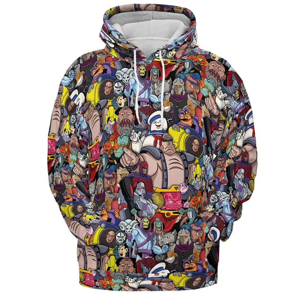 All-over Print Hoodie - CTY484E1 -  - 2