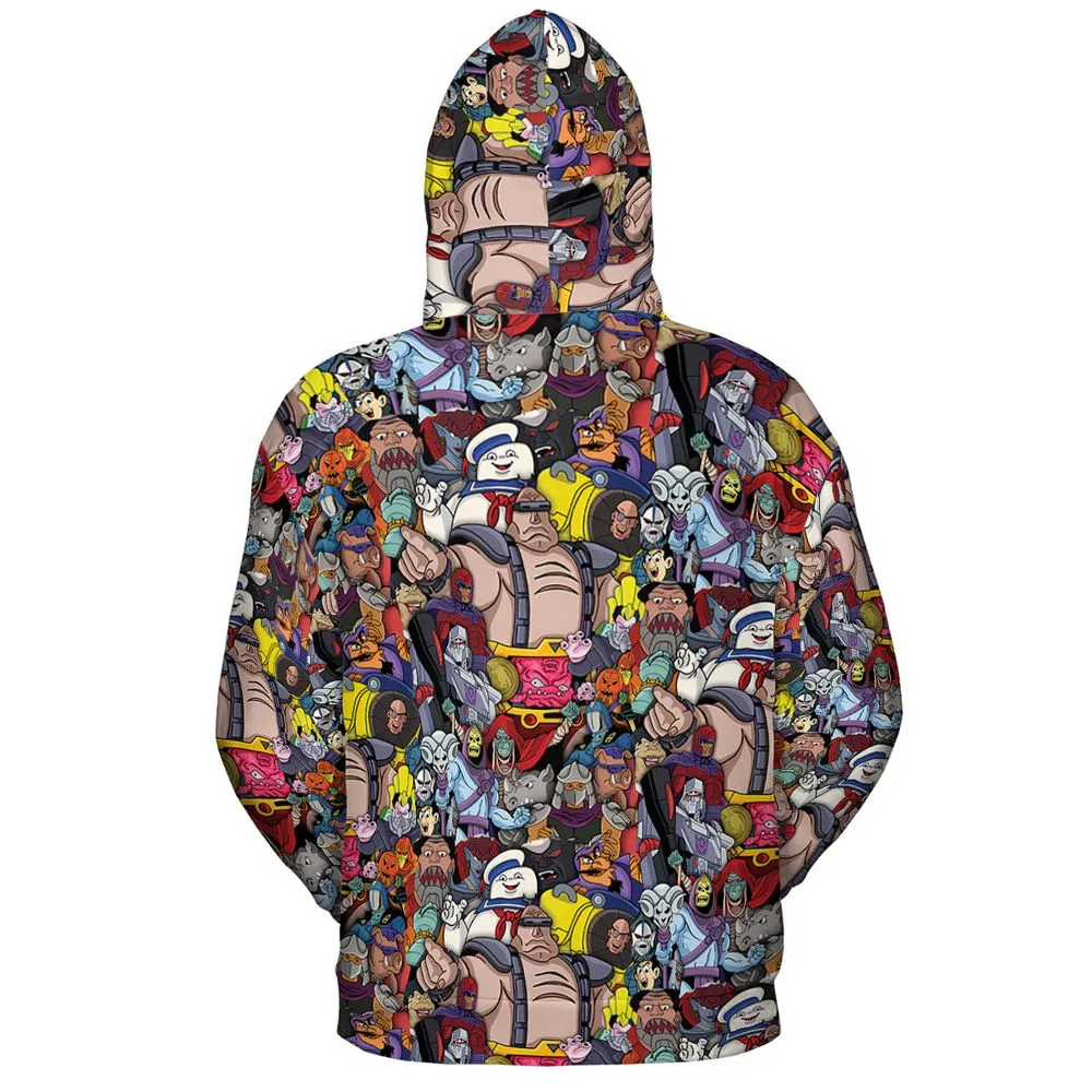 All-over Print Hoodie - CTY484E1 -  - 4