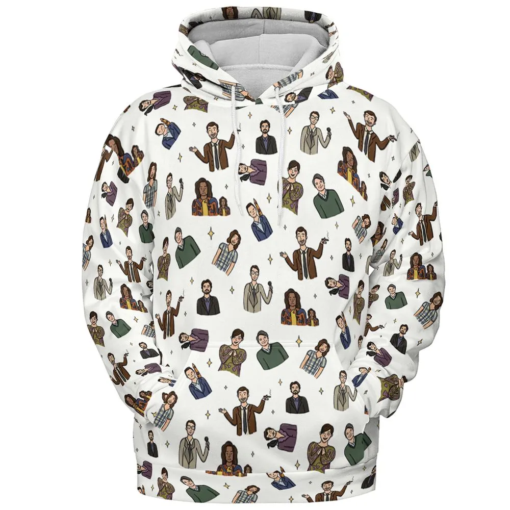 All-over Print Hoodie - 4GE8GY7A -  - 2