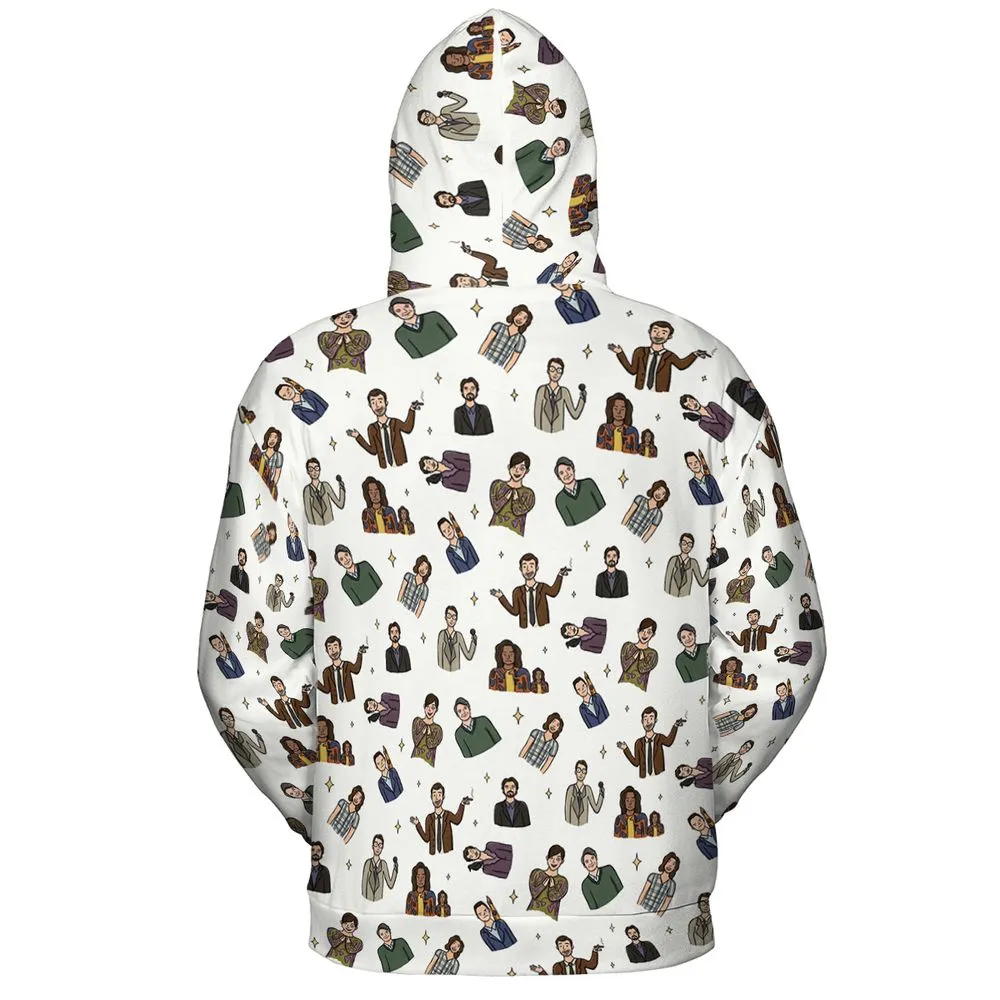 All-over Print Hoodie - 4GE8GY7A -  - 4