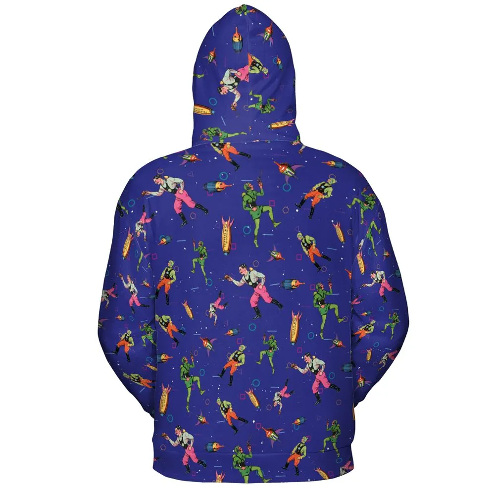 All-over Print Hoodie - KF6879XR -  - 4