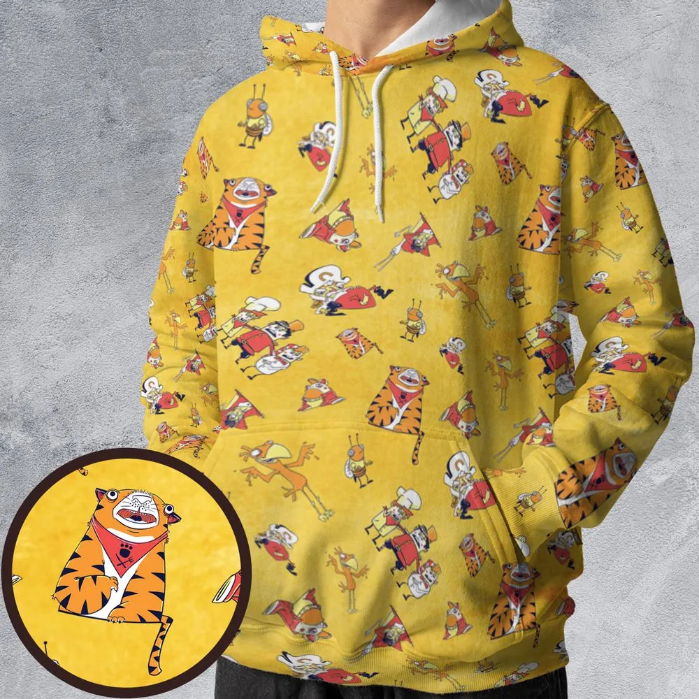 All-over Print Hoodie - LJ9BE68N -  - 1