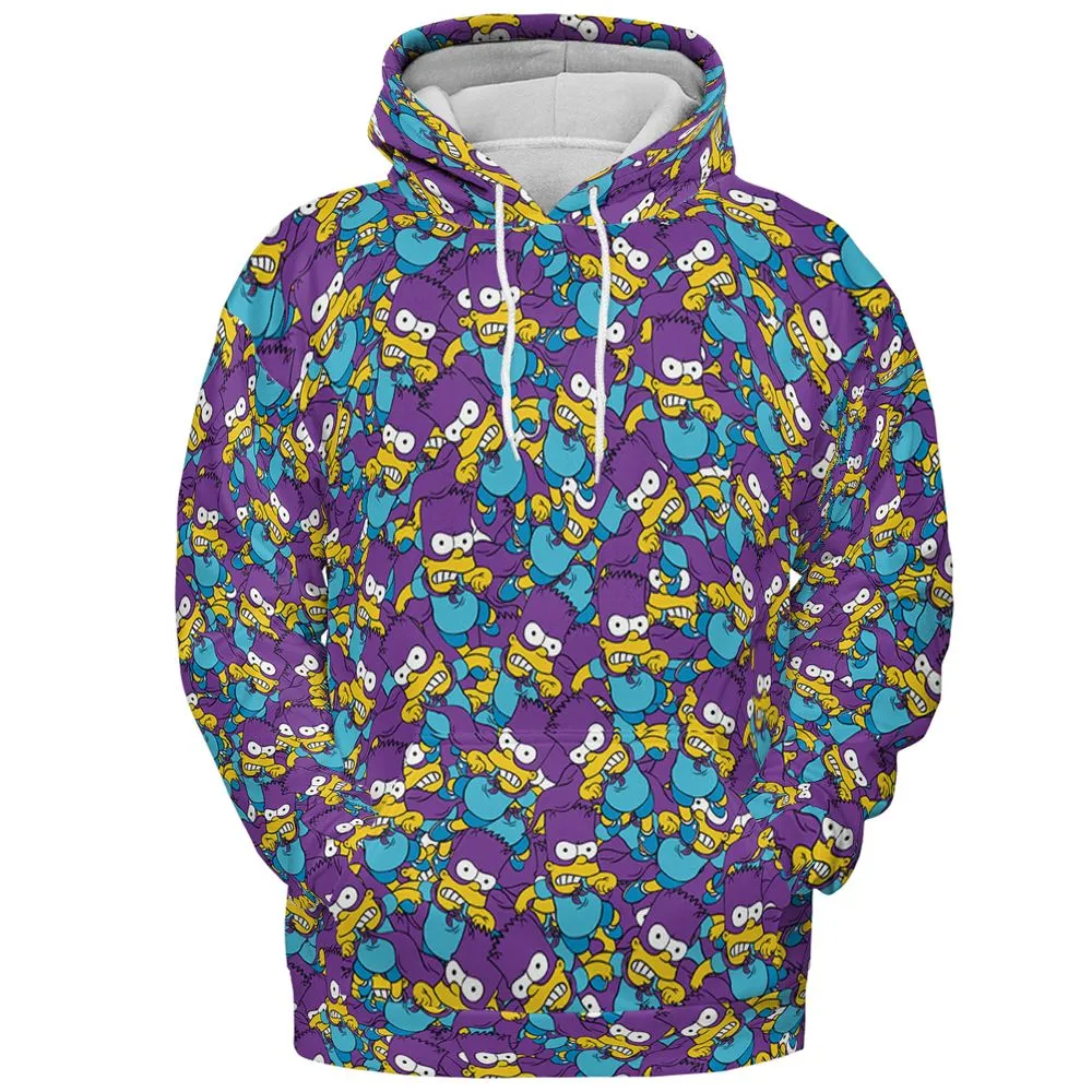 All-over Print Hoodie - F9DCZC2T -  - 2
