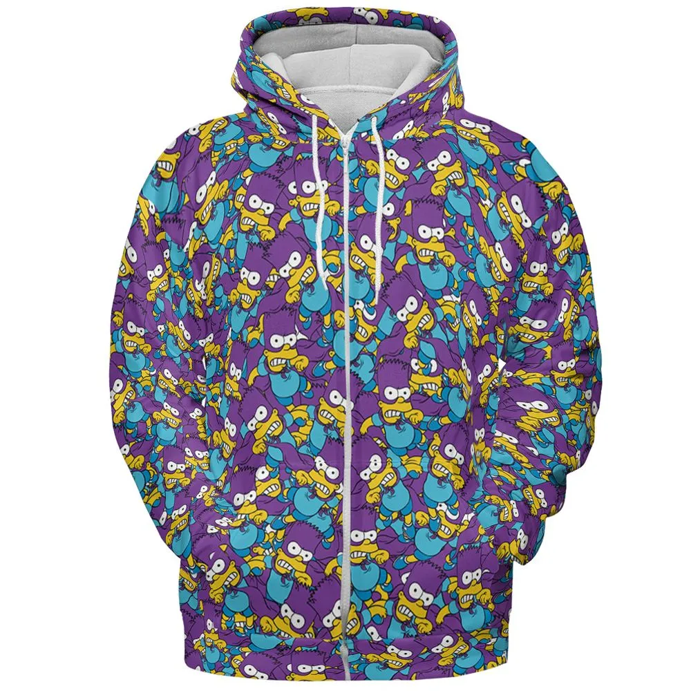 All-over Print Hoodie - F9DCZC2T -  - 3