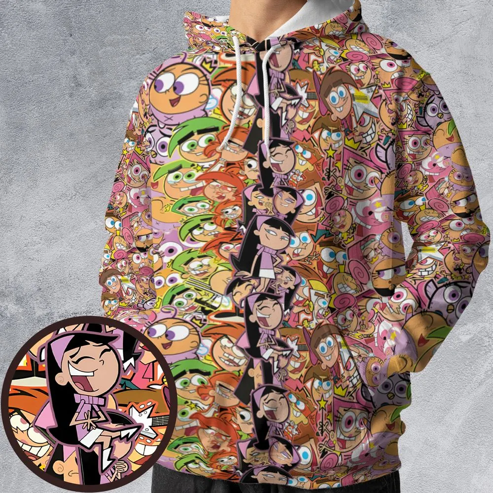 All-over Print Hoodie - J6VVGHQ3 -  - 1