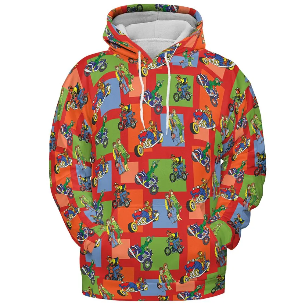 All-over Print Hoodie - D3NLFBK3 -  - 2