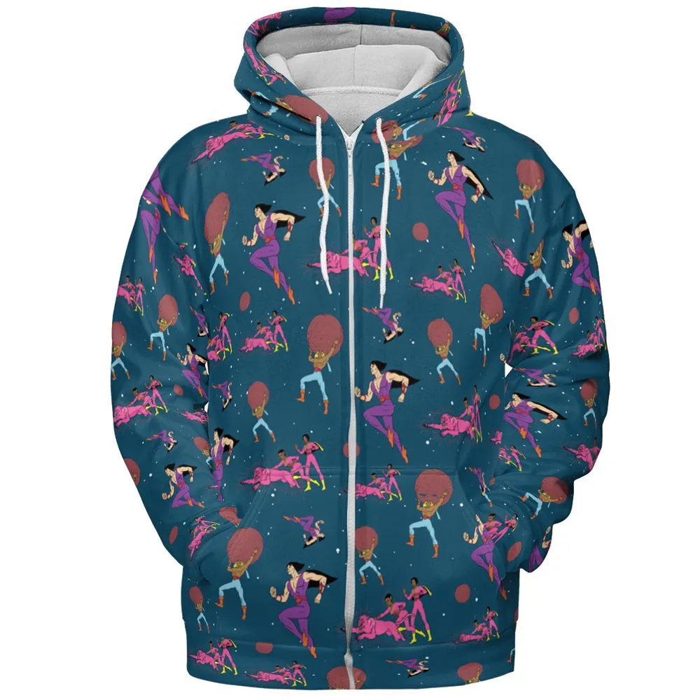 All-over Print Hoodie - 5JENQ5YU -  - 3