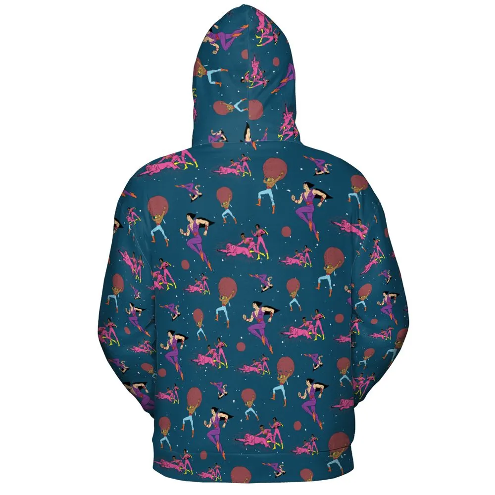 All-over Print Hoodie - 5JENQ5YU -  - 4