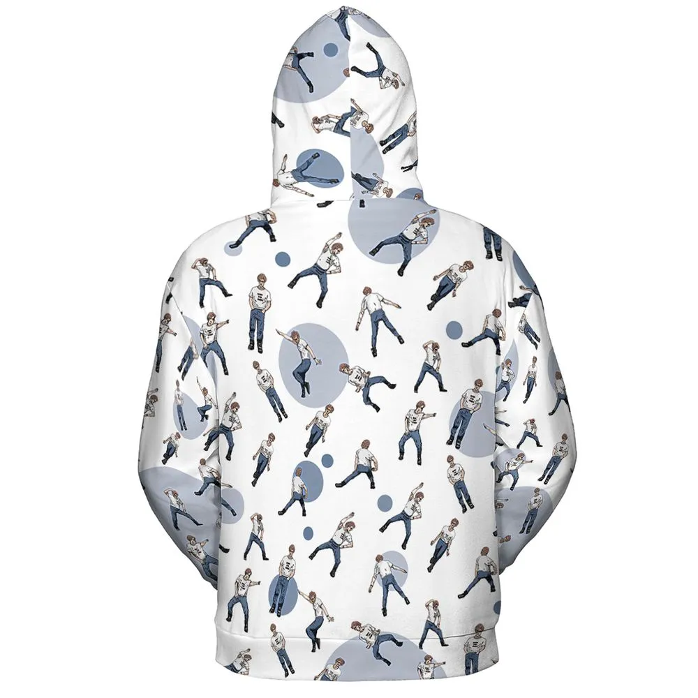 All-over Print Hoodie - W235YD7R -  - 4
