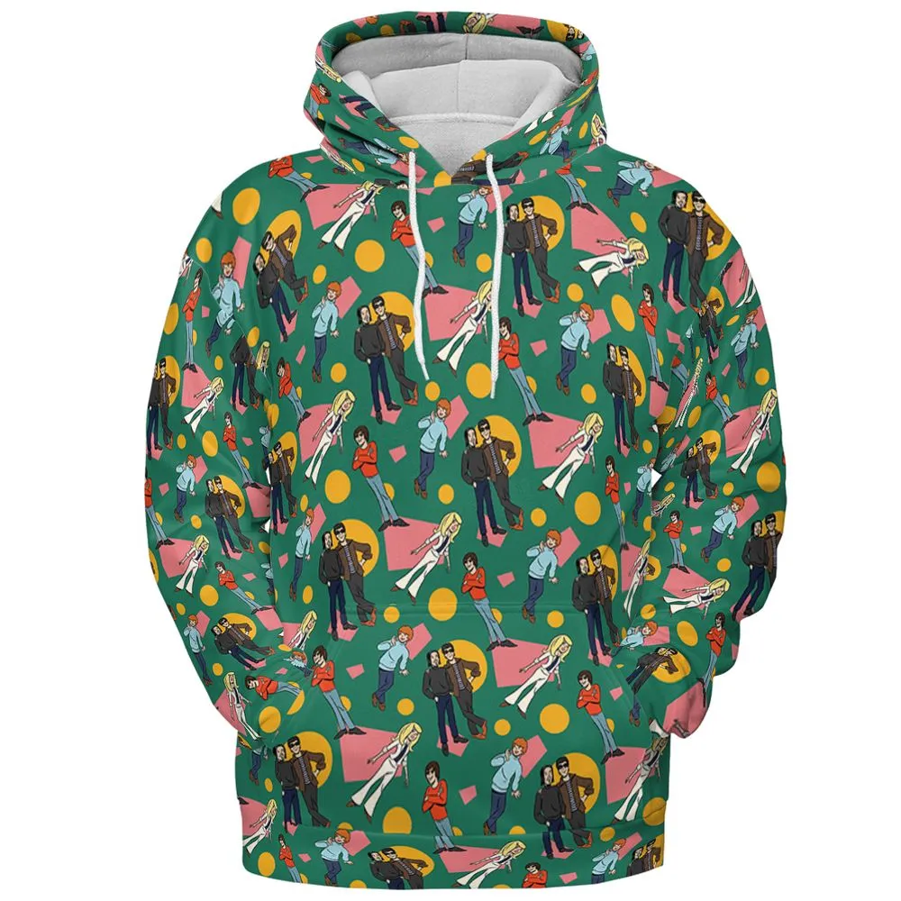 All-over Print Hoodie - 4WPBUP5H -  - 2