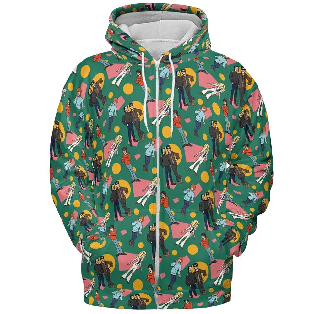All-over Print Hoodie - 4WPBUP5H -  - 3