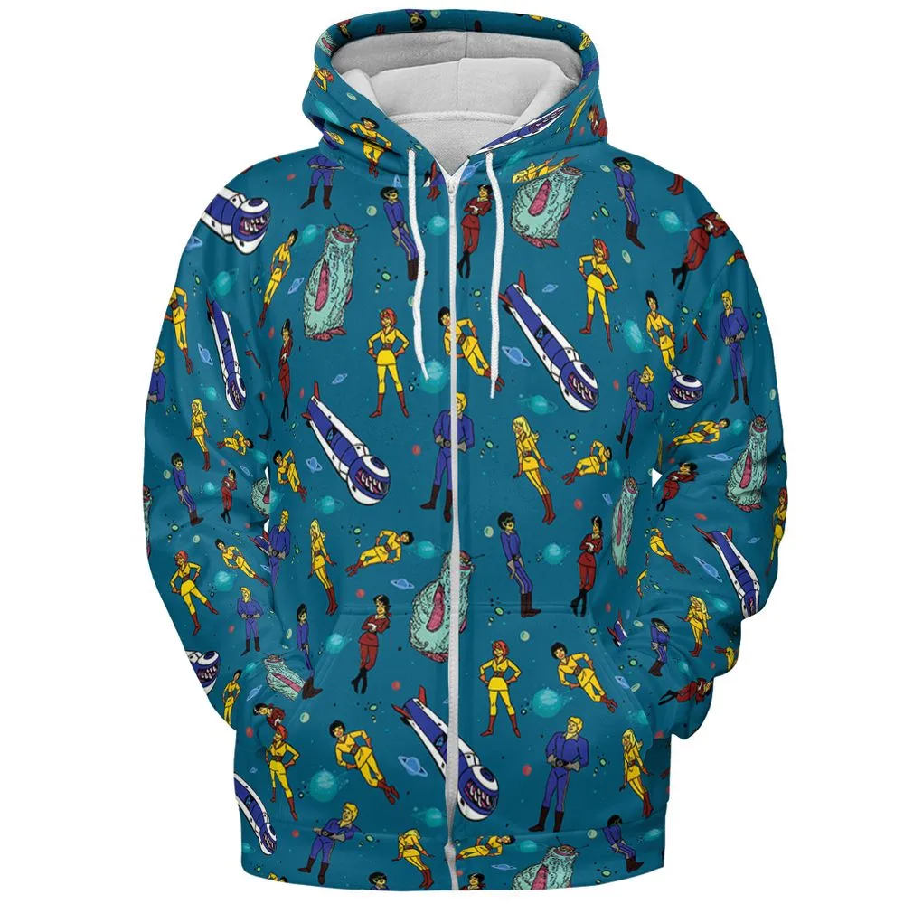 All-over Print Hoodie - MMMF98M1 -  - 3