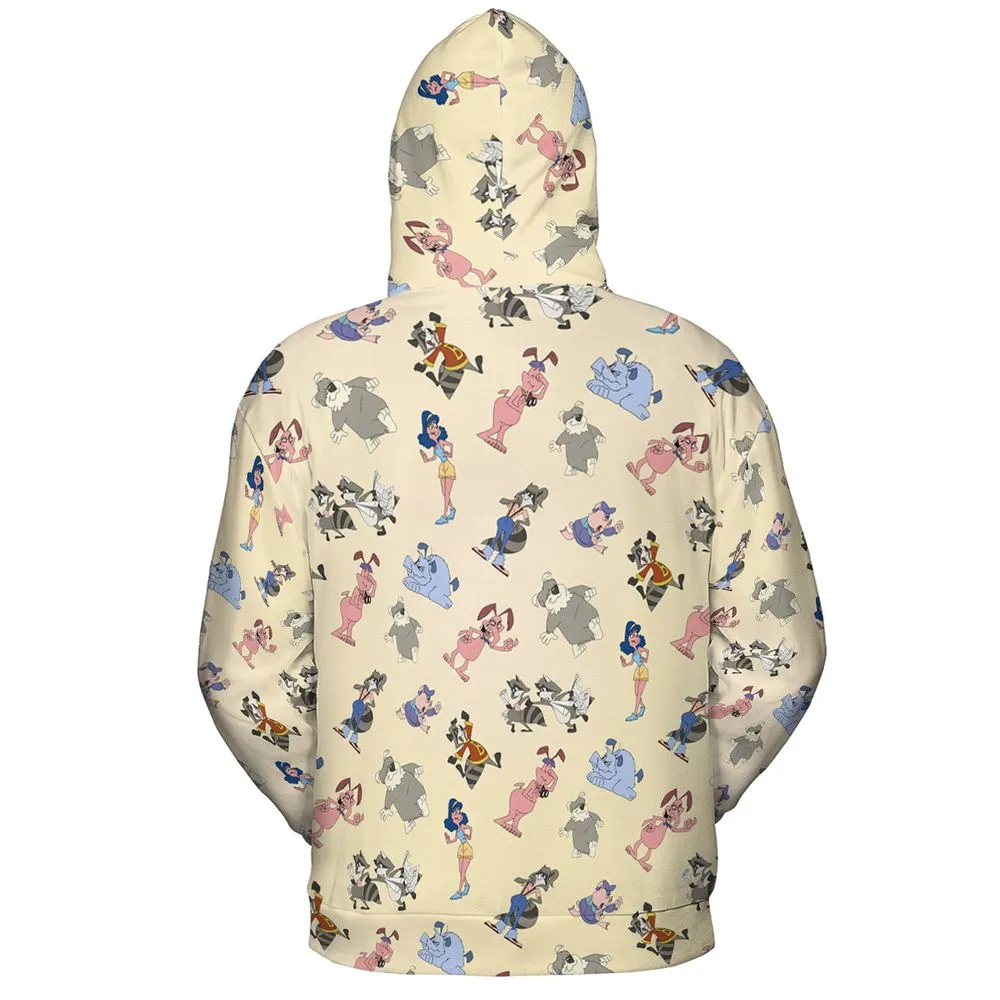 All-over Print Hoodie - SNLNBFUZ -  - 4