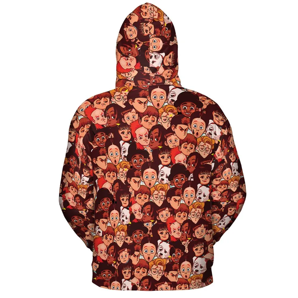 All-over Print Hoodie - N1GBHR3S -  - 4