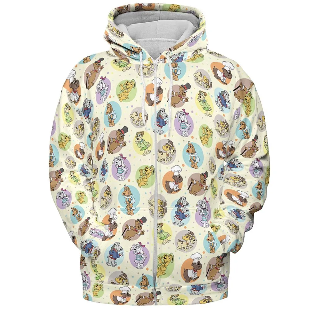 All-over Print Hoodie -  - 3