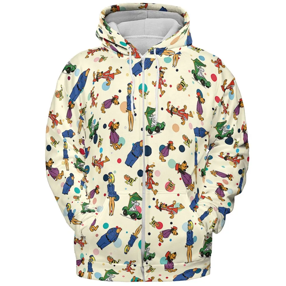 All-over Print Hoodie - STTY7Q14 -  - 3