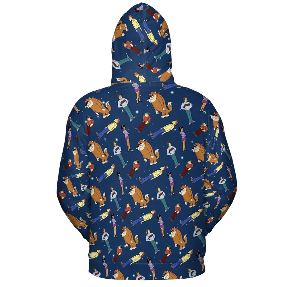 All-over Print Hoodie - JTGJM446 -  - 4