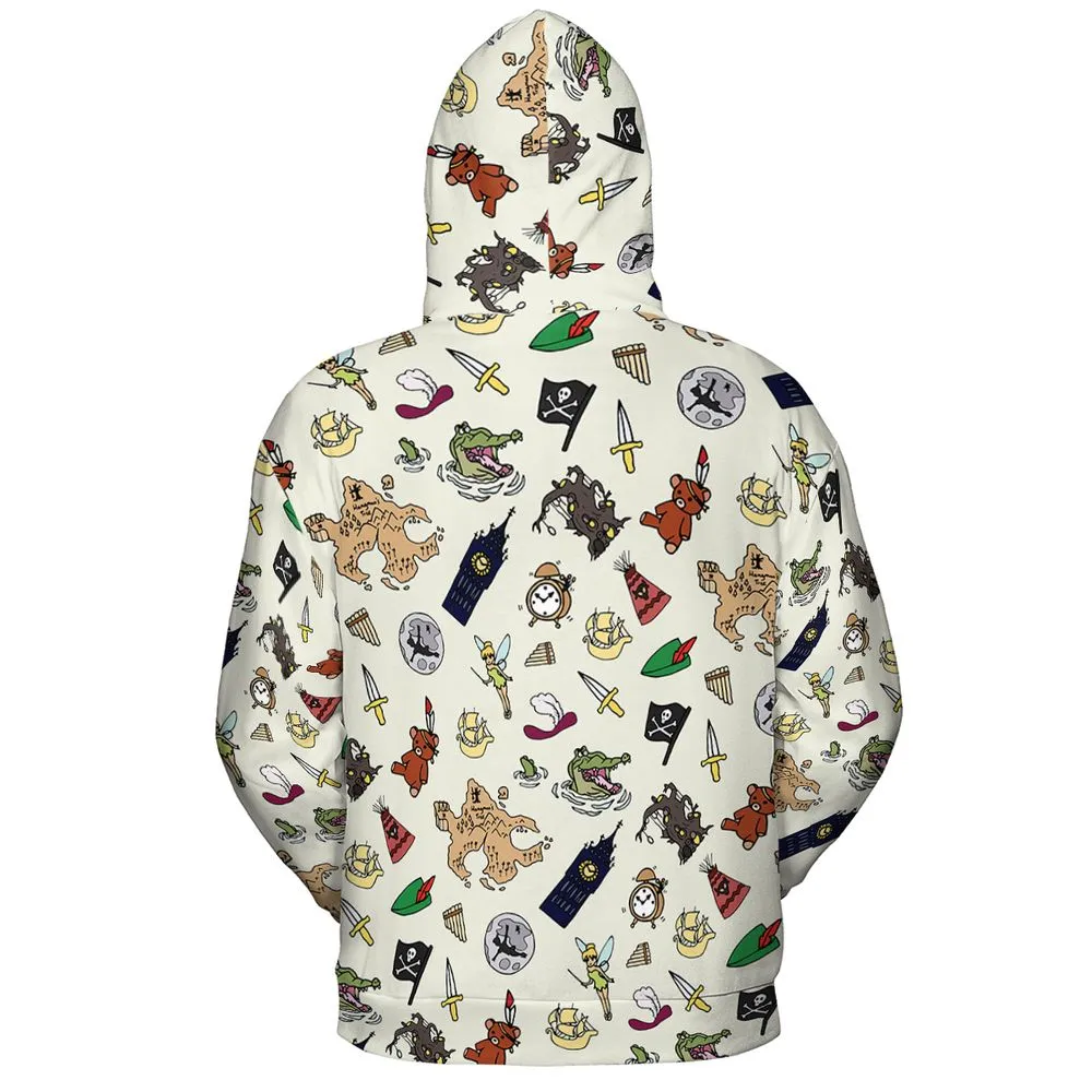 All-over Print Hoodie - VVRGGDTW -  - 4