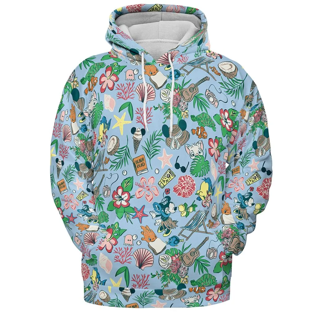 All-over Print Hoodie - SHFV4XJA -  - 2
