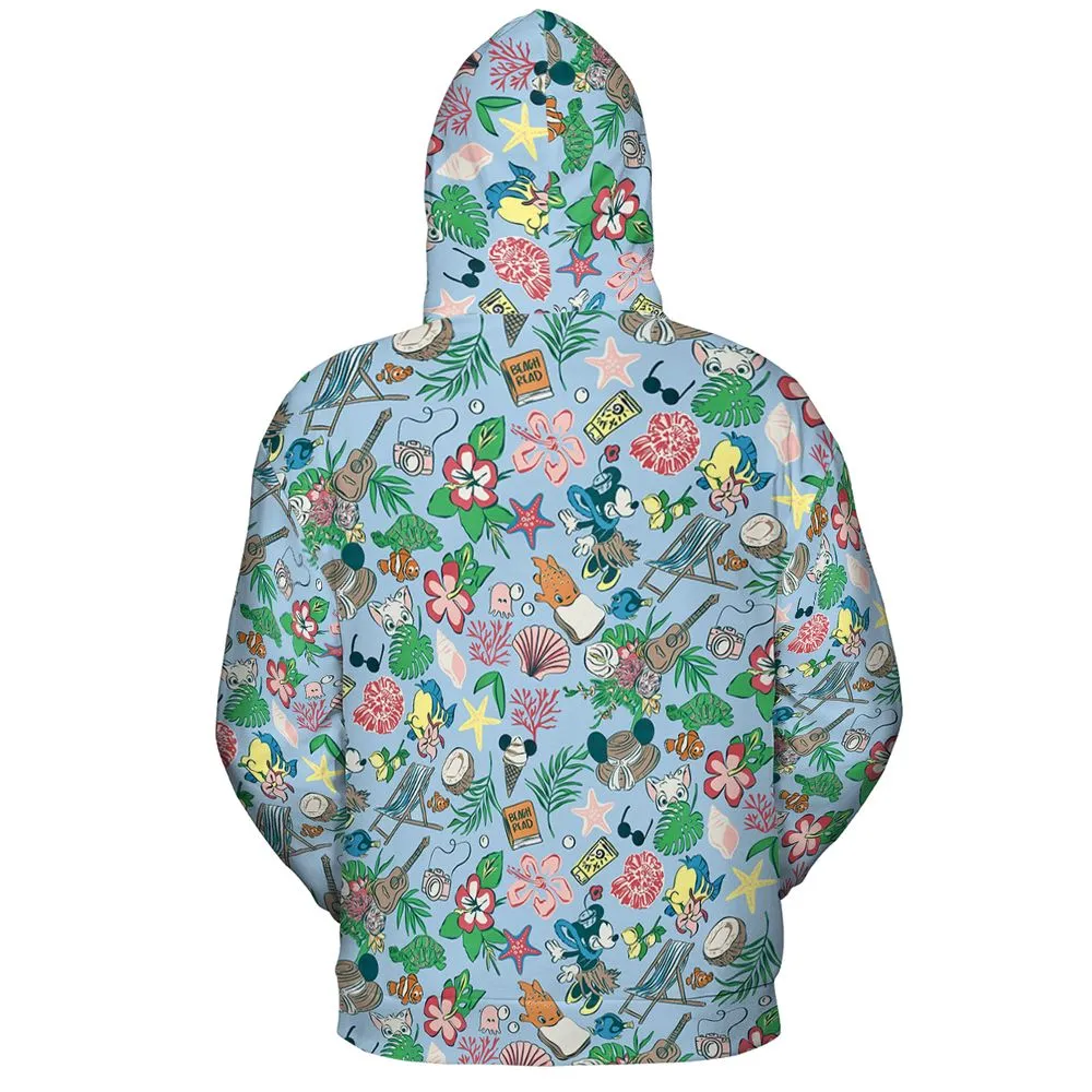 All-over Print Hoodie - SHFV4XJA -  - 4