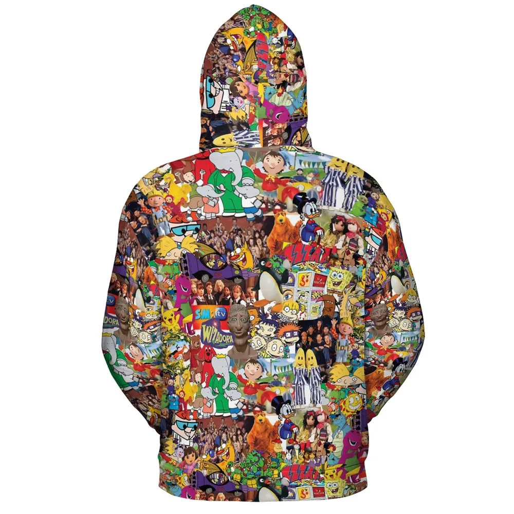 All-over Print Hoodie - RVR5PW92 -  - 4