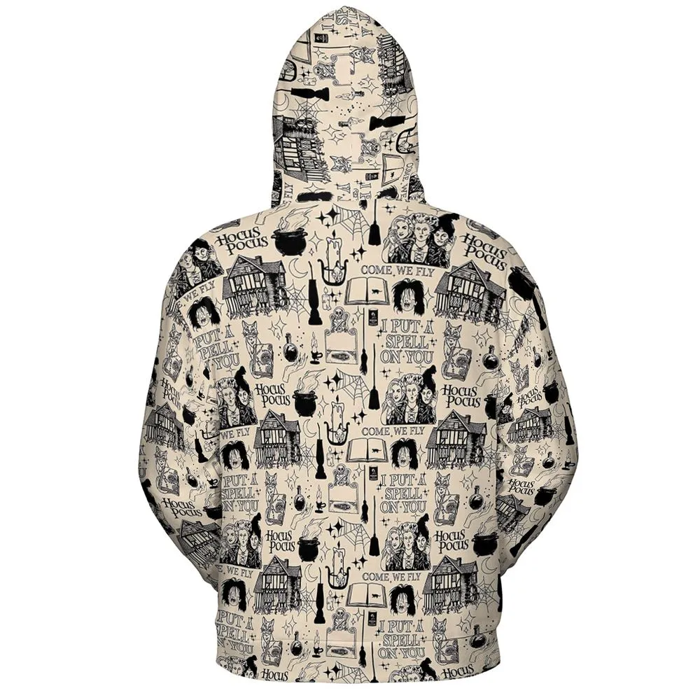 All-over Print Hoodie - MW8X3H5C -  - 4