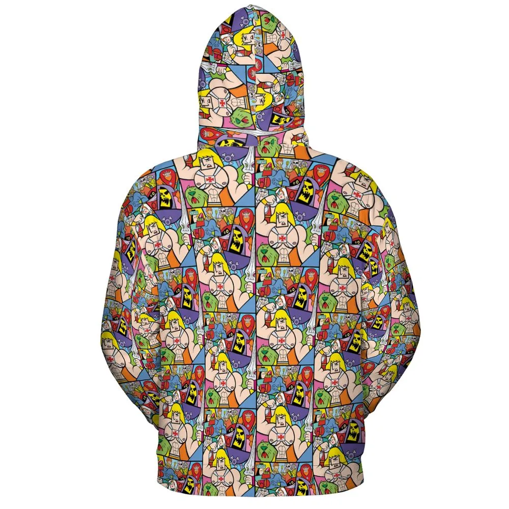 All-over Print Hoodie - DP66NY8E -  - 4