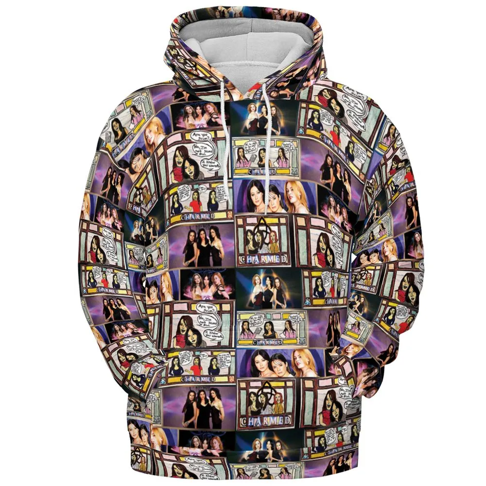 All-over Print Hoodie - E4D2EMVF -  - 2