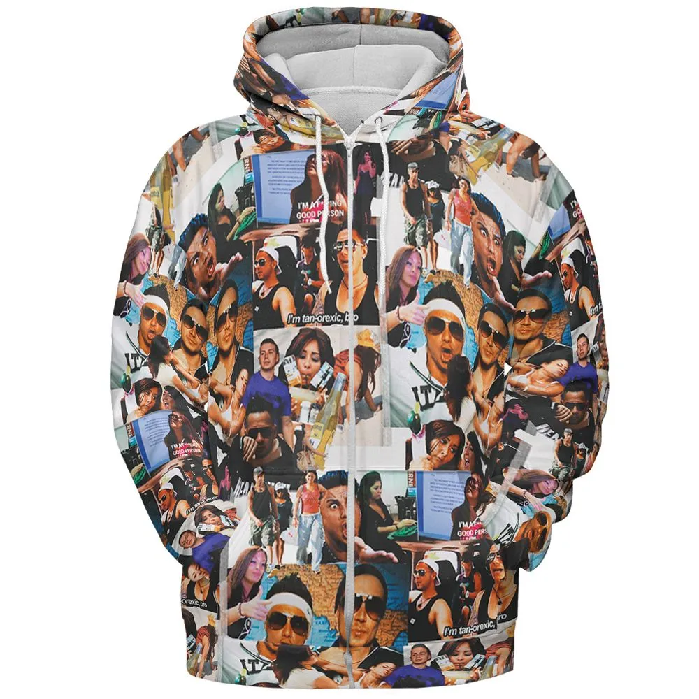 All-over Print Hoodie - CQ1U5C24 -  - 3