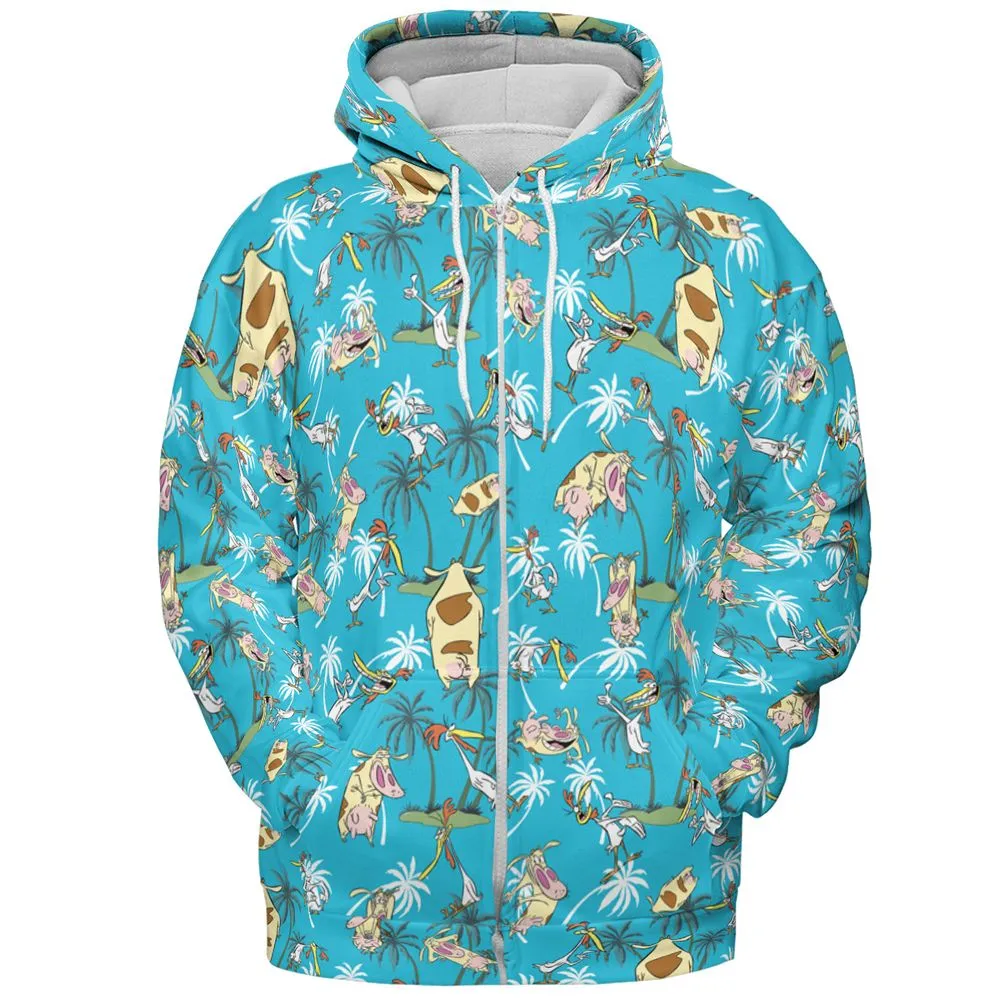 All-over Print Hoodie - L7Q8MXH4 -  - 3