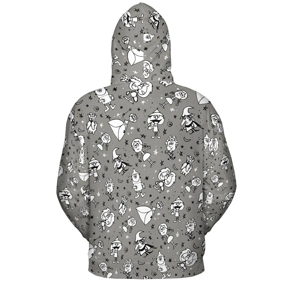 All-over Print Hoodie - WDJJG71P -  - 4