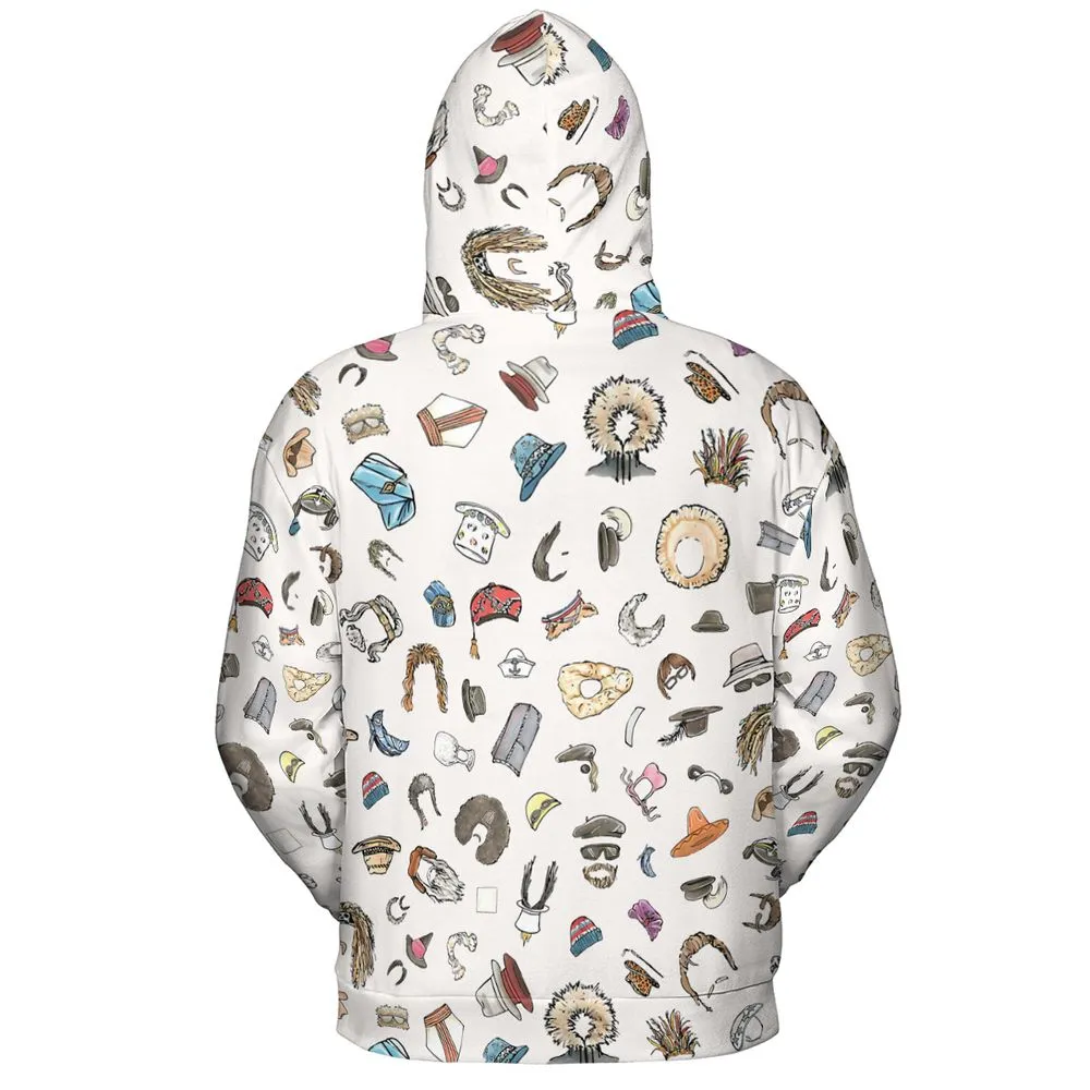 All-over Print Hoodie - Z1864F7V -  - 4