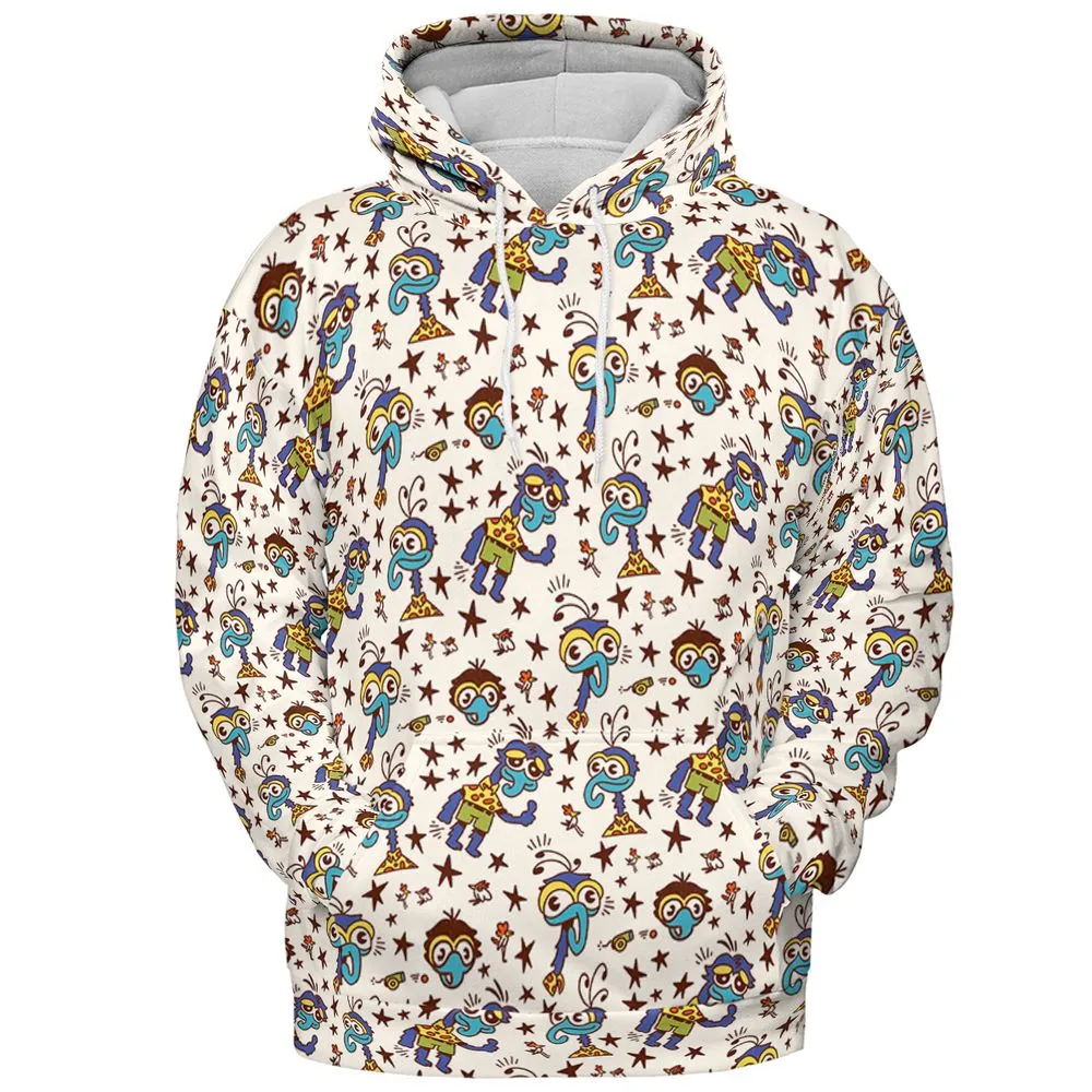 All-over Print Hoodie - R6ABMJVU -  - 2