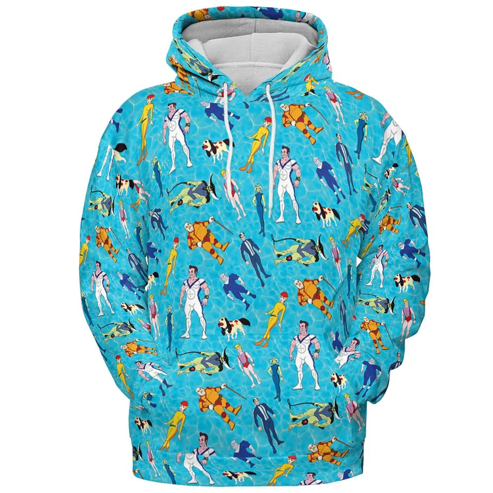 All-over Print Hoodie - YPZG7LGE -  - 2