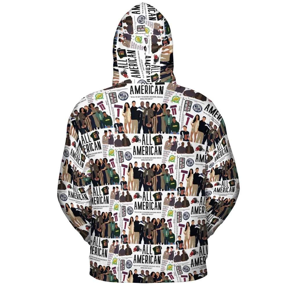 All-over Print Hoodie - 9ZS3W6BA -  - 4