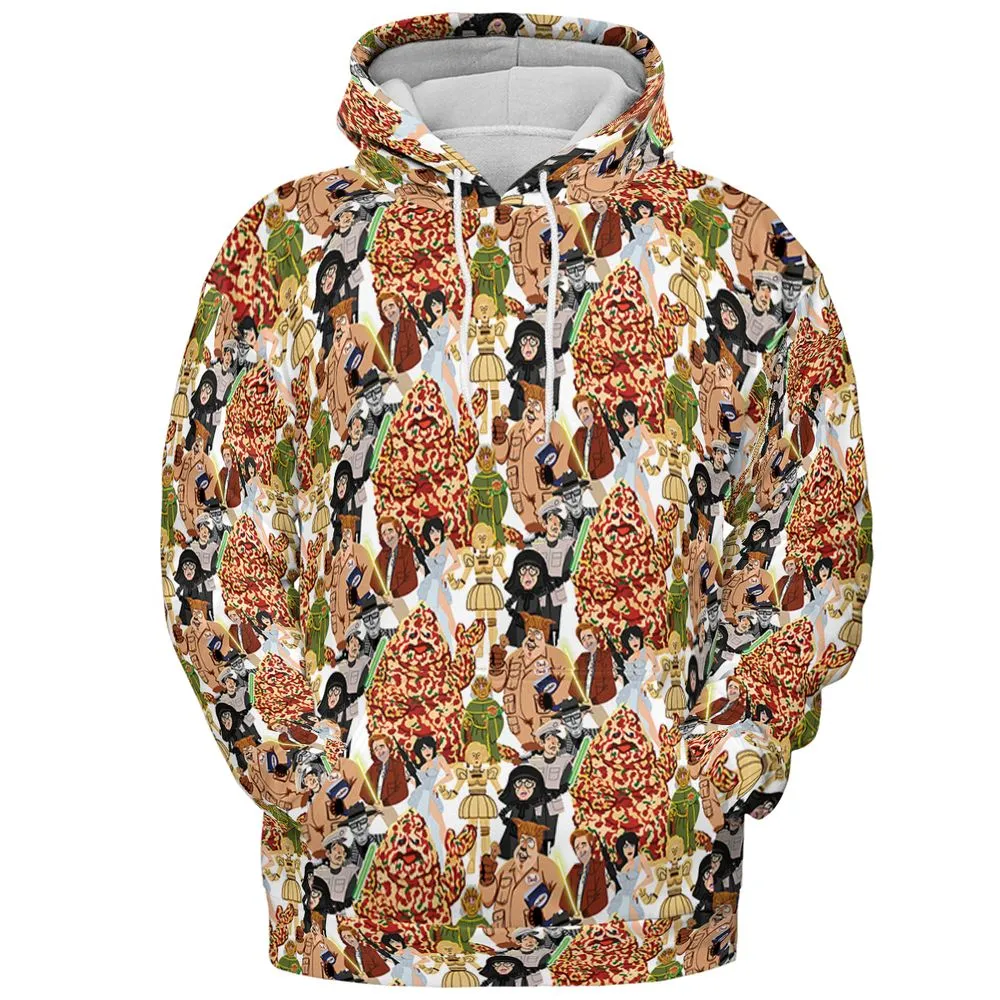 All-over Print Hoodie - 9FWDXR9U -  - 2