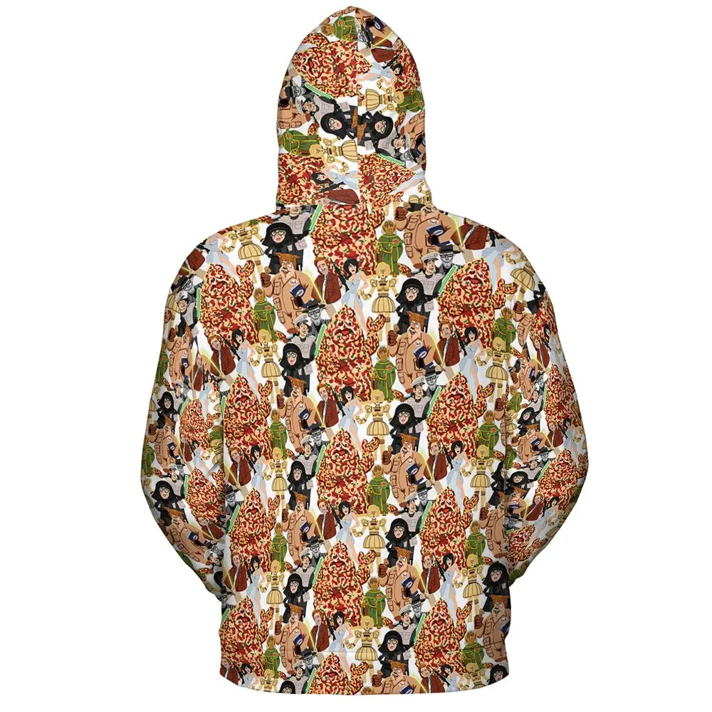 All-over Print Hoodie - 9FWDXR9U -  - 4