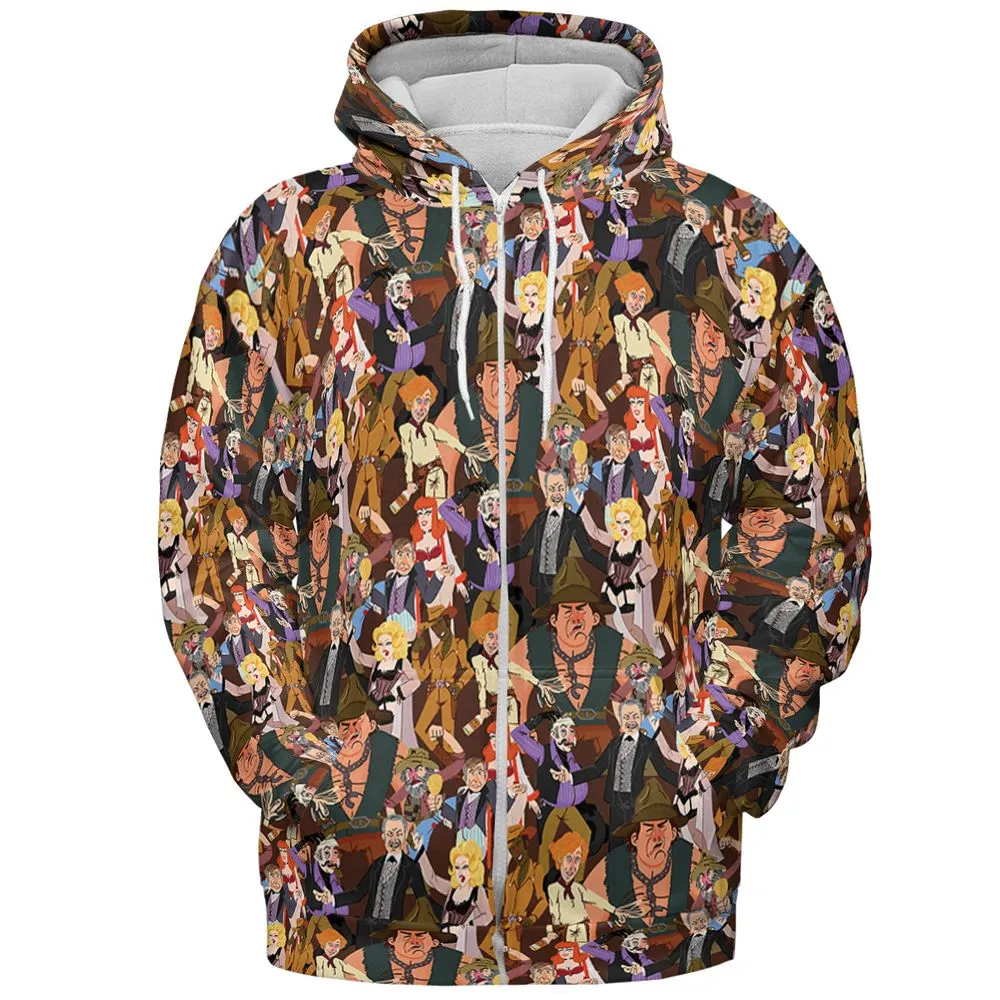 All-over Print Hoodie - WJYRD1HM -  - 3