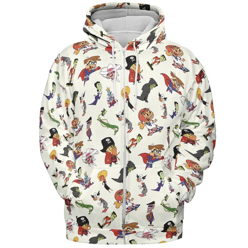 All-over Print Hoodie - Q6BLJV5P -  - 3