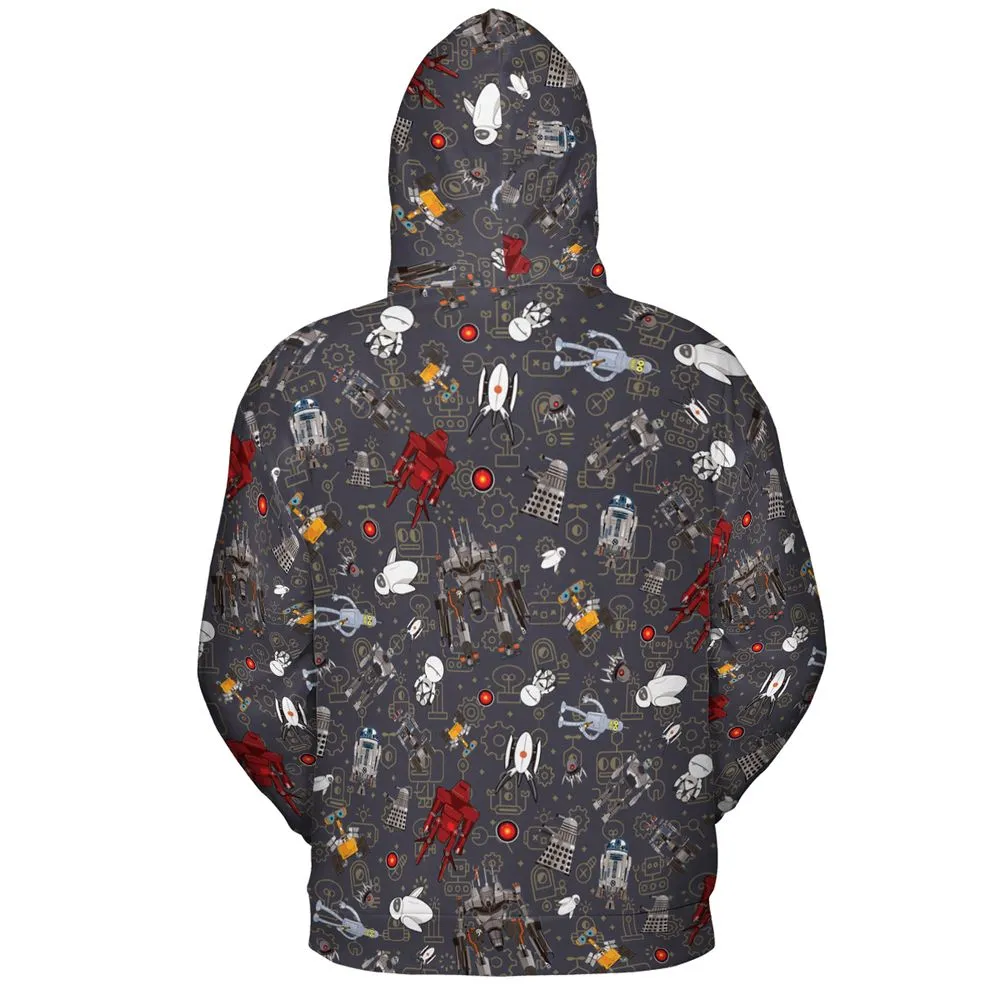 All-over Print Hoodie - HZ5QAJZJ -  - 4