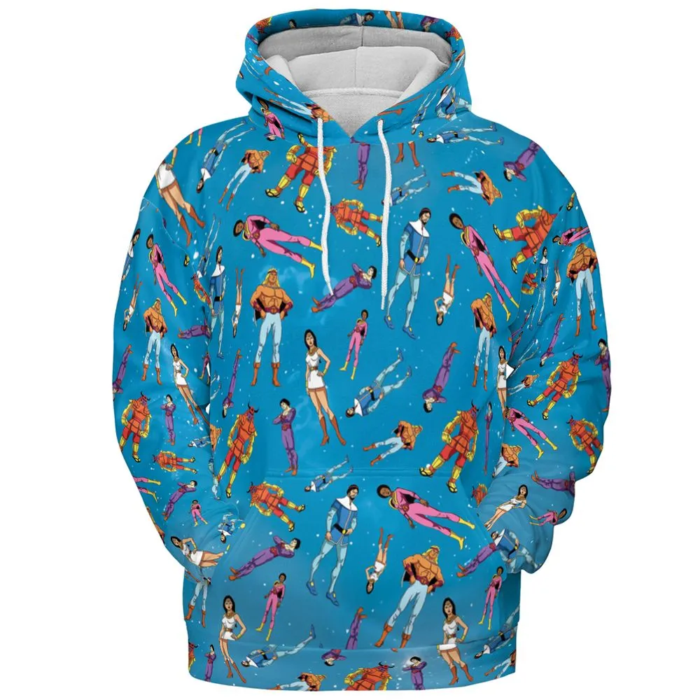 All-over Print Hoodie - B5RDT1BA -  - 2