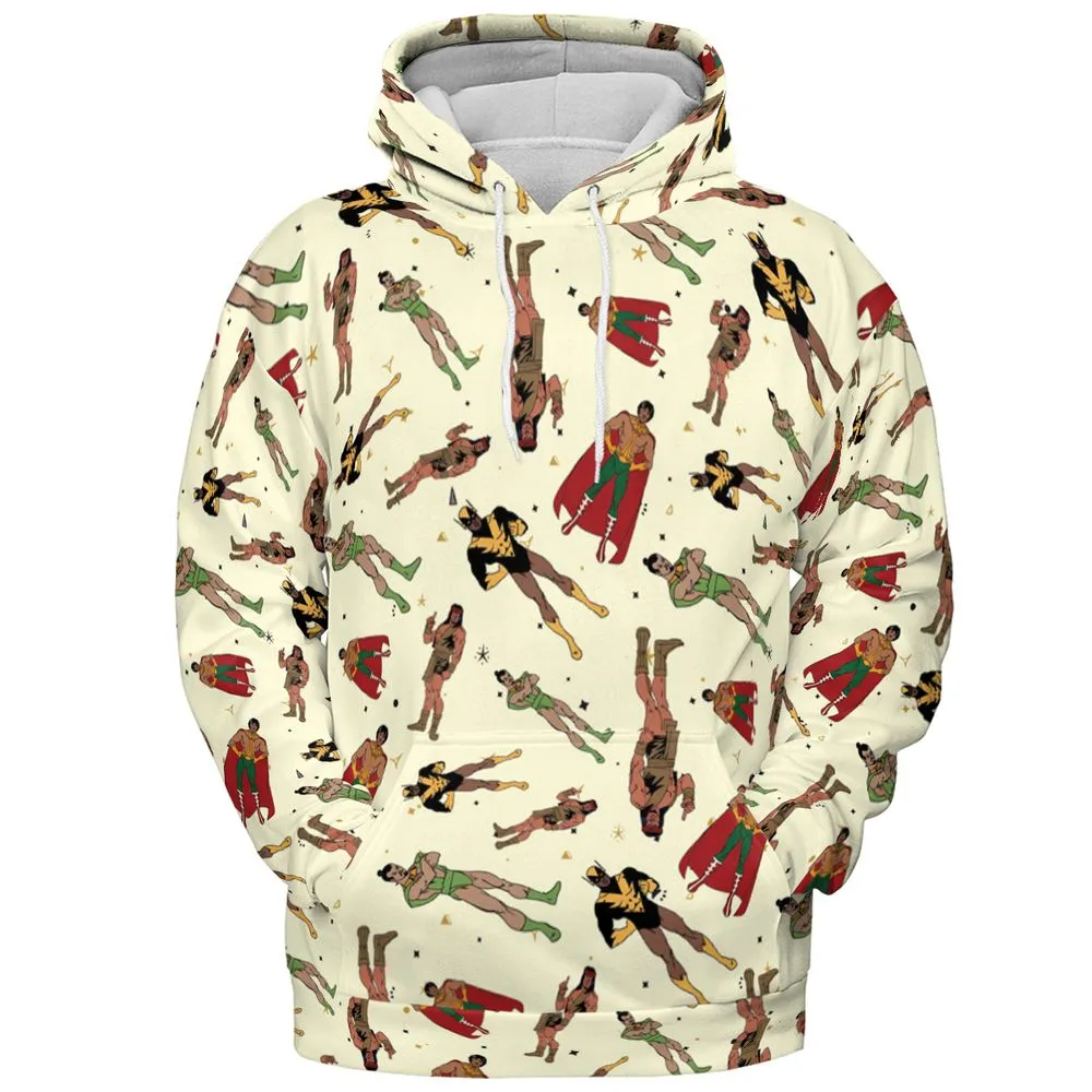 All-over Print Hoodie - 96R7WC1E -  - 2
