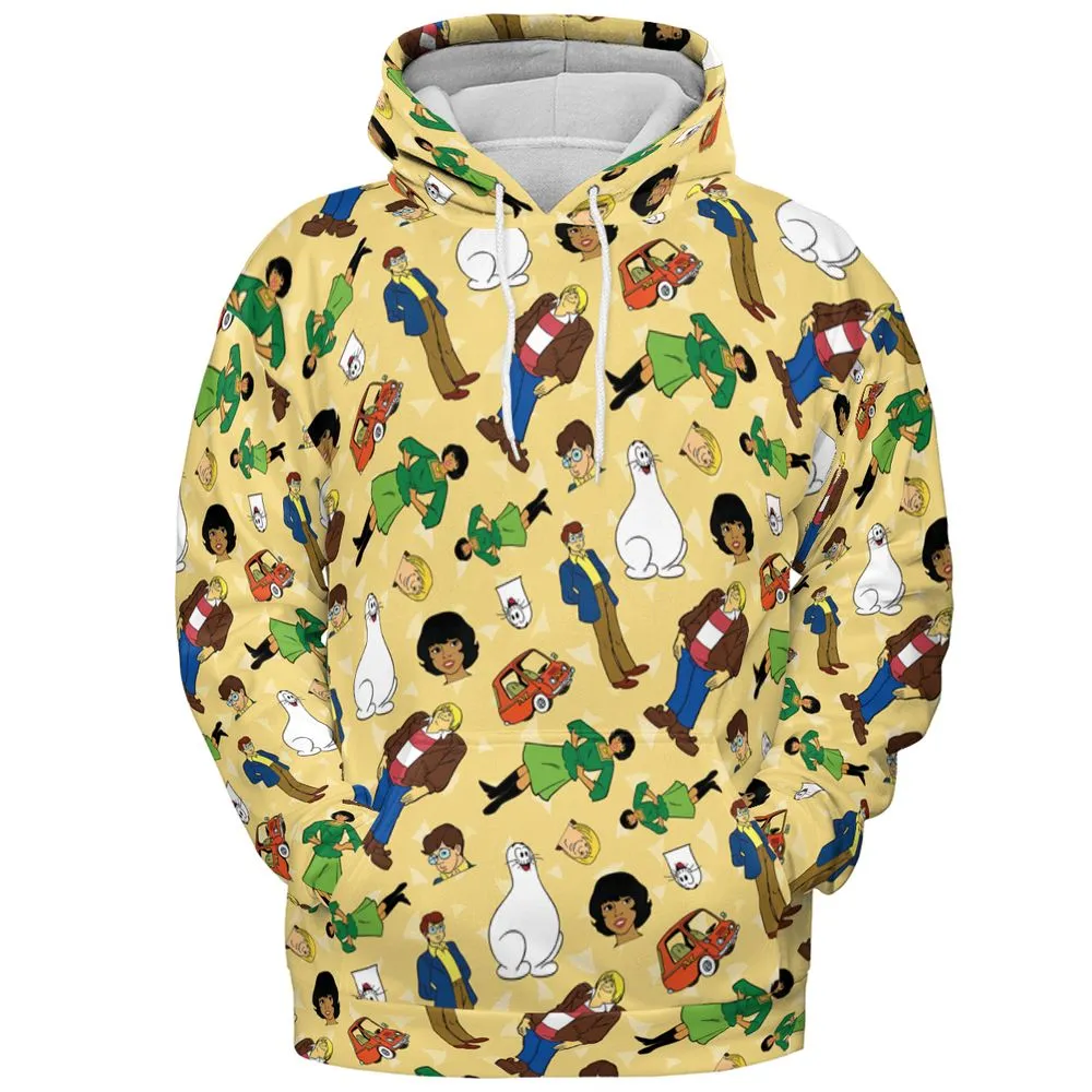 All-over Print Hoodie - G3G9H4G9 -  - 2