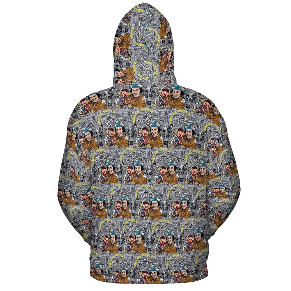All-over Print Hoodie - 8WX92MJG -  - 4